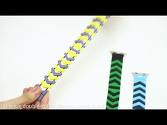 빠른 출시 스마트 스포츠 실리콘 시계 스트랩 애플 38 / 40 / 42 / 44mm